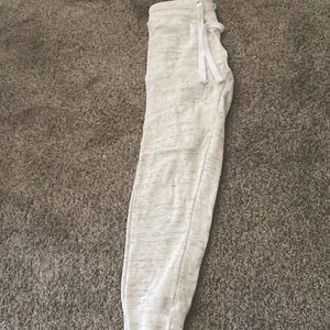 White , grey marble sweatpants